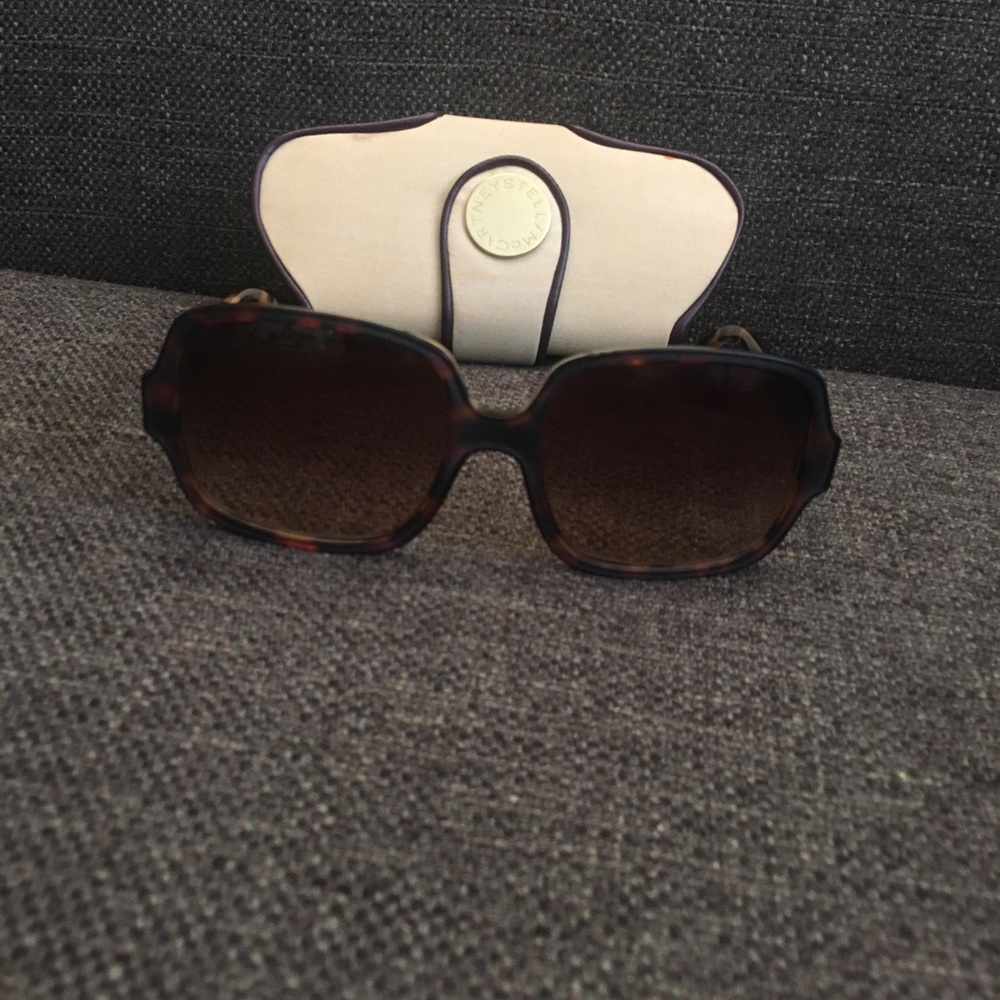 Stella McCartney tortoise sunglasses